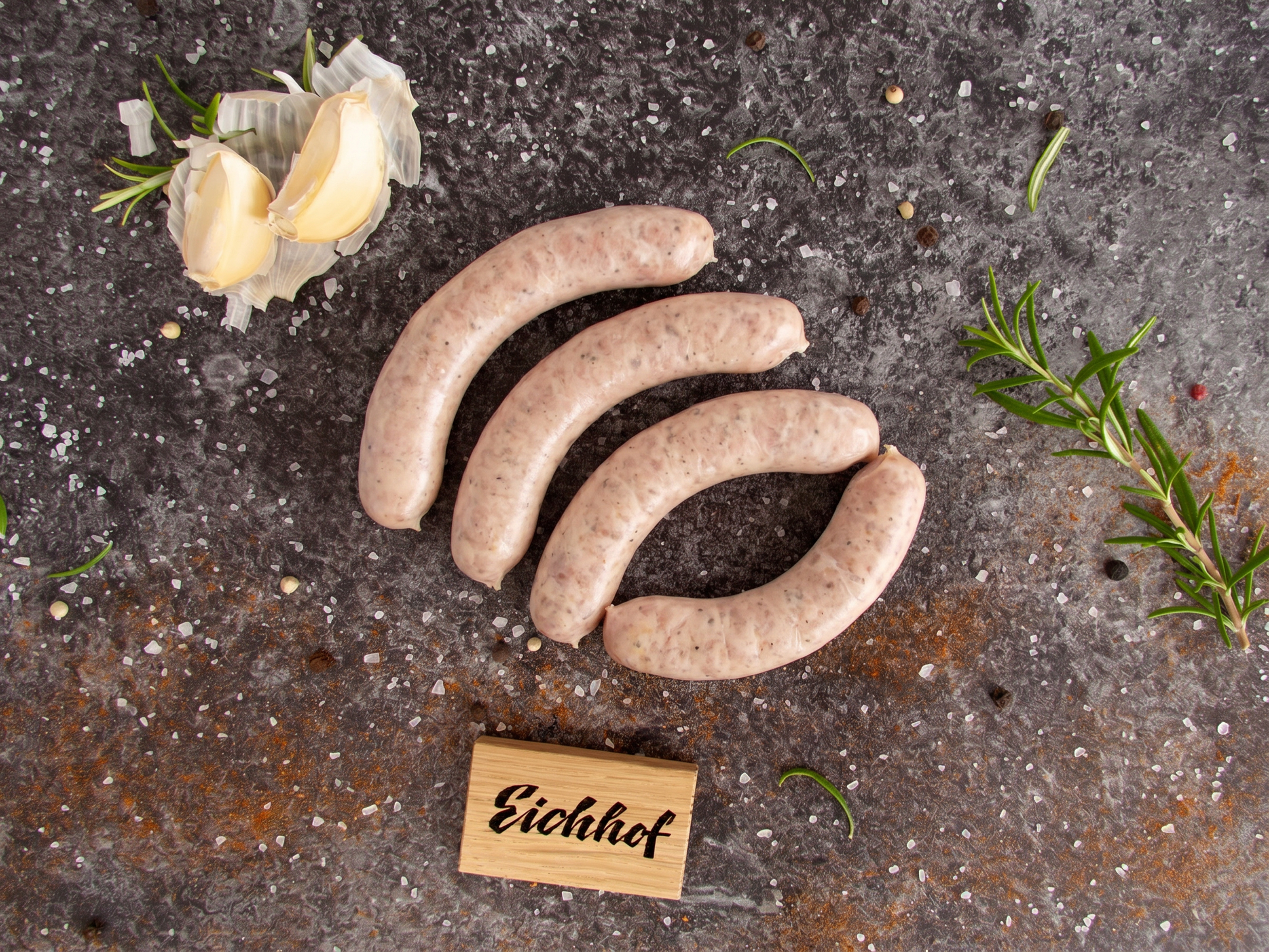 Duroc "Bratwurst, grob gebrüht" (2er-Pack) 