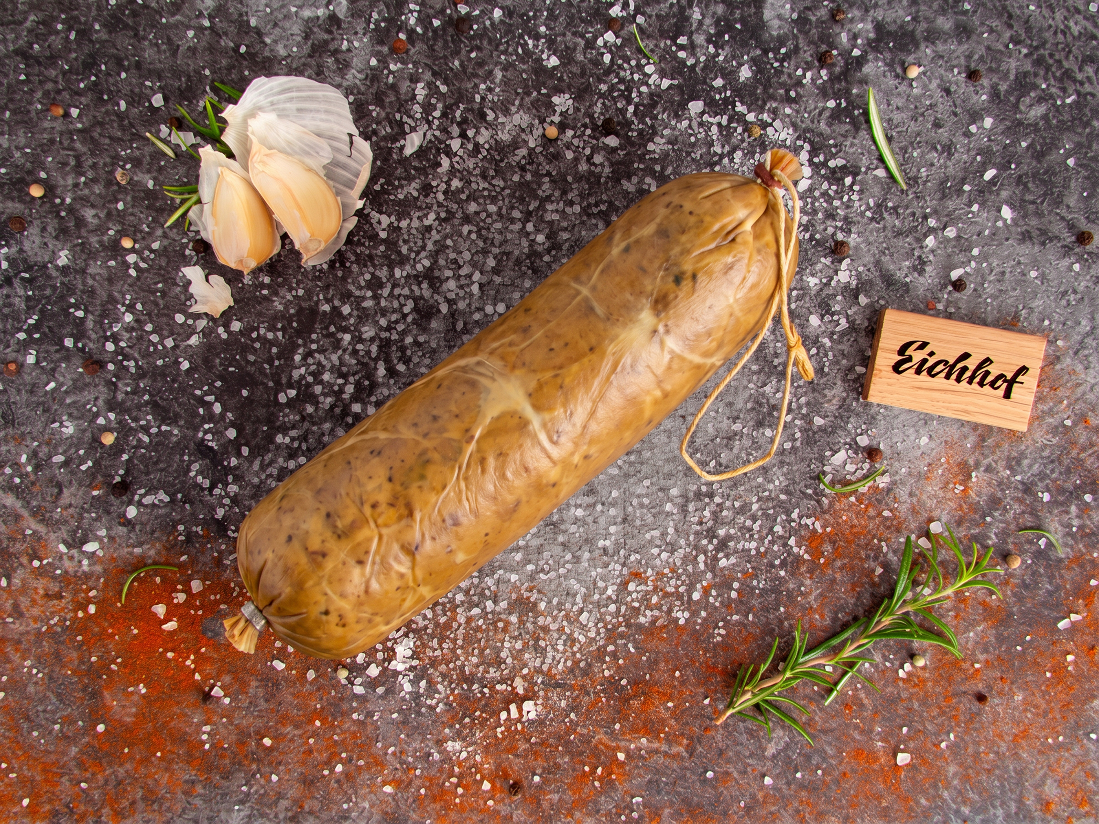 Duroc "Leberwurst, geräuchert" (im Ring)