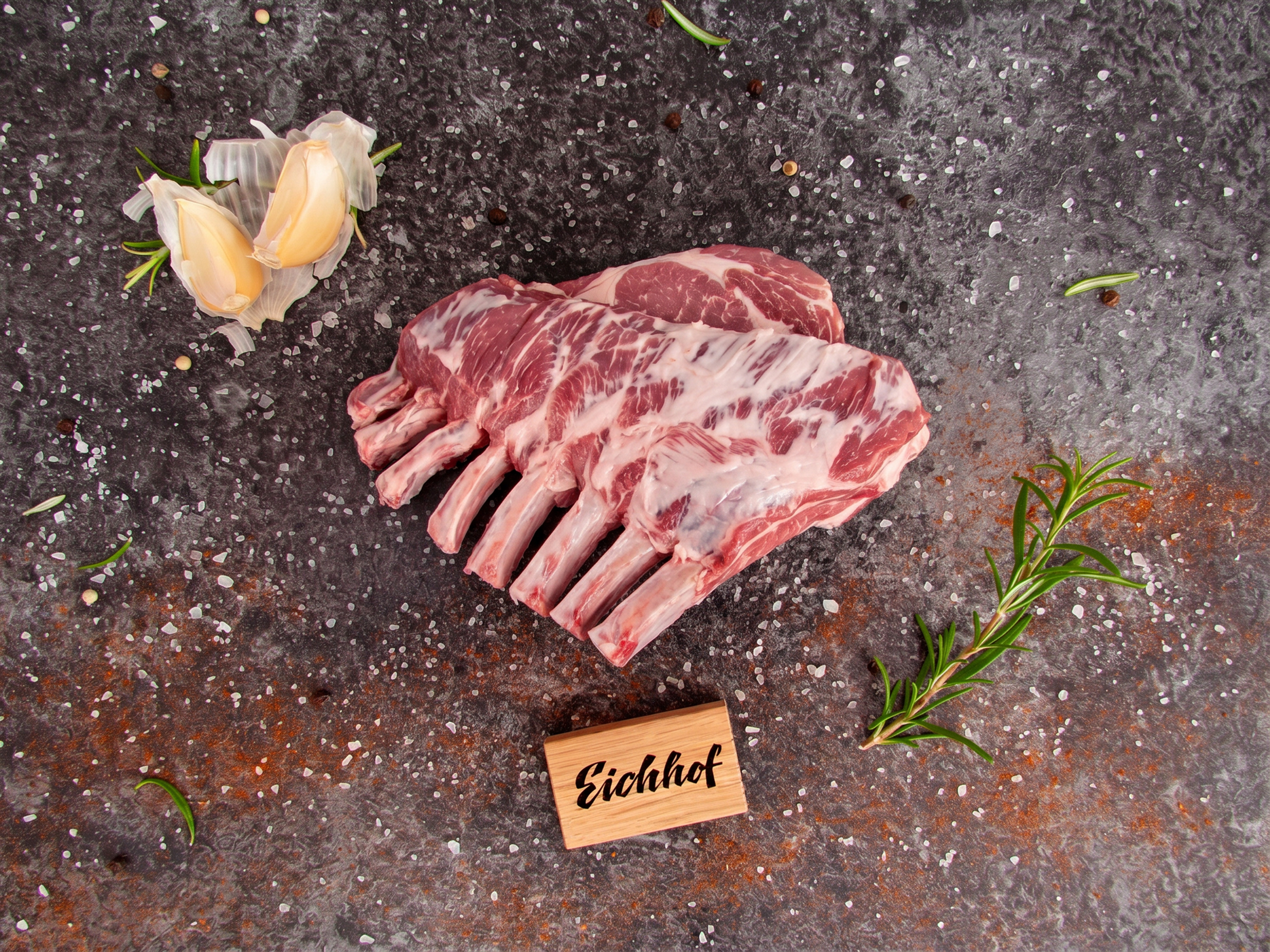 Duroc "Kamm-/Stiel-Rippchen" (2er-Pack)